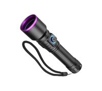 UV Flashlight - Aluminum Alloy, Rechargeable Torch LED Light | Scorpion Finder And Urine Detector Inspection Lamp, Portatile UV Detection Tool For Room, Home, Hotel, Accident Finding, Dry Stains Check