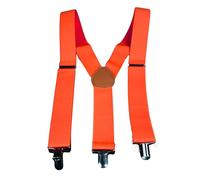 UV Floor- Neon Orange Sospensioni Spallacci, Tinta Unita, Arancione Fluo, 2 x 34.5 x 11 cm, 8717662462054