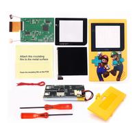 UV GBP Q5 Backlight IPS LCD Screen USB-C Rechargeable Battery For GameBoy Pocket