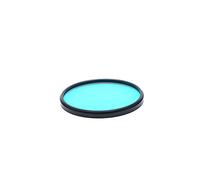 UV IR Cut 77mm Arrotondato con Telaio Metallico Filtro a Colori Blu Anello Blu BG39