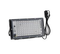 UV LED Luce Nera Di Inondazione Blacklight IP65 Impermeabile 395-400nm Lampada UVA For Illuminazione Scenica Decorazioni Halloween 50W 100W Corridoio, cortile sul retro(100W)