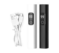 Uv Nail Lamp, Mini Led Dryer, Usb Rechargeable Light, 4.29 Inches Digital Timer Display, Compact Travel Ready Design for Manicure, Pedicure, Studio, Road Trip, Airplane Camping Use