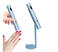 Uv Nail Lamp, Portable Rechargeable Nail Dryer, Professional Fast-Drying Gel, 7.5cm, for Home Use, Travel-Friendly Manicure Tool Girls Women Salon Equipped Spacious Arch