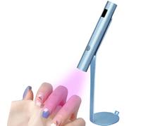 UV Nail Lamp, Quick Dry Portable Nails Dryer with Rechargeable Battery, Professional-Grade LED Curing Lamp for Gel Polish, Salon Manicure at Home or Travel Use Girls and Women