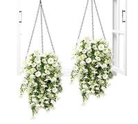 UV Resistant Outdoor Artificial Flowers, Fake Plant Vine, Balcony Decor