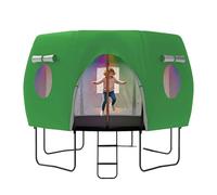 UV Resistant Trampoline Tent Cover Waterproof Backyard Shelter | Outdoor Trampoline Tent for Kids, Waterproof Weather Protection from Rain and Sun, Creates a Covered Space for Play and Recre