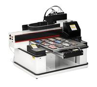 UV Stampante Dotato di Ugello XP600,Tre Ugelli,600mm*900mm Stampante UV A1 6090,Altezza di Stampa 0~150mm,Stampa a Rilievo e Stampa Vernice,Stampante Multifunzione Automatica di Produzione di Massa