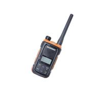 UV12 Mini HAM Radio FRS VHF UHF torcia a LED tastiera schermo LCD TPU impermeabile porta USB C protettiva