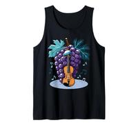 UVA Invernale Che Suona Il Violino - Design Musicale Diverte Canotta