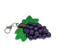 Uva Regina Del Vino pendente Grappolo Frutta Miniblings Bracciale Rosso