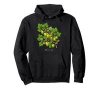 UVA Spina pianta Illustrazione Ribes UVA-crispa Felpa con Cappuccio