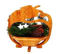 Uva Uva Da Tavola Ciotola Pieghevole 30Cm Cesto Di Frutta Cesto Regalo