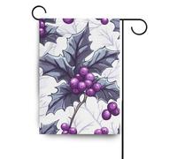 Uva Viola Bianco bandiere esterne decorative banner all'aperto per la decorazione del Patio 28x40 double sided