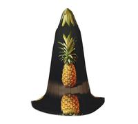 UVBDF Ananas Pittura Rinascimento Fair Outfit Mantello Con Cappuccio Per Adolescenti Gotico Medievale Cosplay Costume Teatro