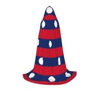 UVBDF Bandiera del Laos Rinascimento Fair Outfit Mantello Con Cappuccio Per Adolescenti Gotico Medievale Cosplay Costume Teatro