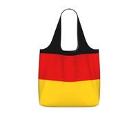 UVBDF Borsa imballabile riutilizzabile della borsa 25l della drogheria della stampa della bandiera tedesca di viaggio lavabile di vacanza Carryall di viaggio