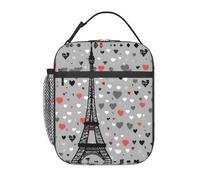 UVBDF Borsa termica per il pranzo con stampa di furetti alla moda, borsa termica portatile, borsa termica per alimenti caldi e freddi