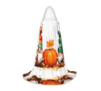 UVBDF Costume tradizionale da gnomo rinascimentale, con cappuccio, per adolescenti, gotico, medievale, cosplay, teatro, teatro