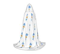 UVBDF Mantello con cappuccio per ragazzi gotico medievale cosplay teatro teatro