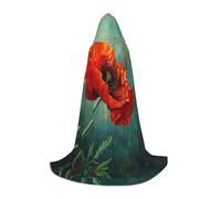 UVBDF Mantello con cappuccio per ragazzi in stile gotico, medievale, cosplay, teatro, teatro