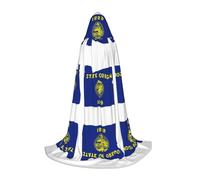 UVBDF Oregon - Mantello con cappuccio per ragazzi, stile gotico, medievale, cosplay, teatro, teatro