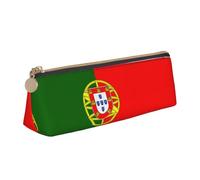 UVBDF Portoghese Flag Pencil Case Cancelleria Portatile Grande Capacità Matita Pouch Cosmetici Organizer Bag, bianco, Taglia unica, Astuccio per trucchi