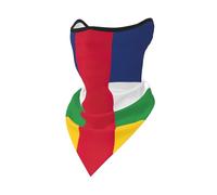 UVBDF Sciarpa con bandiera dell'Africa centrale, traspirante, per corsa, campeggio, arrampicata