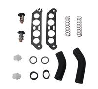 UvEdjOr Kit di Riparazione termostato con Tubi Flessibili for Motore V4 Crossflow da 65 80 85 88 90 100 112 115 CV 61°C 340975 340976