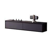 Uvency Mobile Tv a Parete Supporto Tv Sospeso Montaggio a Parete , Mensola Tv Mobile da 31,4/39,3 Pollici , Staffa per Set-Top Box Scaffale Multimediale , Assemblaggio Gratuito/D/80Cm