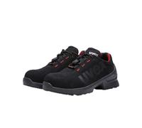 Uvex 1 scarpe basse Duo S2 - scarpe antinfortunistiche per zone leggere - sportive, leggere e flessibili, nero/rosso, 43 EU