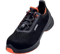 Uvex 1 G2 Halbscarpe S1 68468 Nero, rosso (68468) 46 (Weite 11)