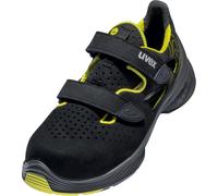 Uvex 1 G2 Sandali S1 68428 Nero, Giallo (68428) 40 (Weite 14)