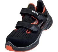 Uvex 1 G2 Sandali S1 68488 Nero, Rosso (68488) 45 (Weite 11)