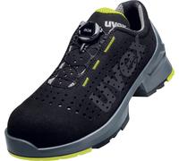 Uvex 1 Halbscarpe S1 65658 nero, giallo (65658) 47 (Weite 11)