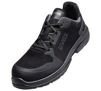 Uvex 1 scarpe sportive da lavoro scarpe antinfortunistiche S3 SRC ESD nero larghezza 14 / extra large, Nero , 49 EU