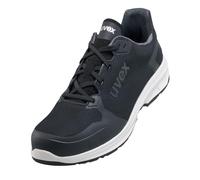 Uvex 1 Sport, Scarpe per lavori industriali Unisex-Adulto, Nero, 45 EU Larga