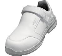 Uvex 1 Sport White Halbscarpe S2 65808 Bianco (65808) 43 (Weite 12)
