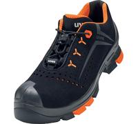 Uvex 2 Halbscarpe S1P 65012 nero, arancione (65012) 41 (Weite 11)