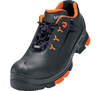 Uvex 2 Halbscarpe S3 65022 Nero, Arancione (65022) 41 (Weite 11)