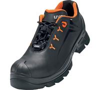 Uvex 2 Halbscarpe S3 65222 Nero, Arancione (65222) 35 (Weite 14)