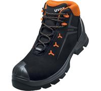 Uvex 2 Stivali S3 65252 Nero, Arancione (65252) 41 (Weite 11)