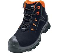 Uvex 2 Stivali S3 65292 Nero, Arancione (65292) 49 (Weite 11)