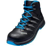 Uvex 2 Stivali Trend S2 69358 Blu, Nero (69358) 45 (Weite 12)