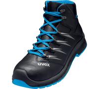 Uvex 2 Stivali Trend S3 69352 Blu, Nero (69352) 43 (Weite 11)