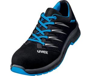 Uvex 2 Trend Halbscarpe S1 69378 Blu, Nero (69378) 43 (Weite 11)
