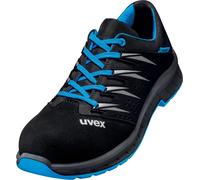 Uvex 2 Trend Halbscarpe S1 69378 Blu, Nero (69378) 52 (Weite 10)