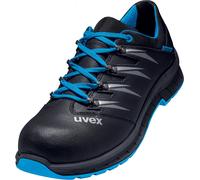 Uvex 2 Trend Halbscarpe S2 69348 Blu, Nero (69348) 41 (Weite 10)