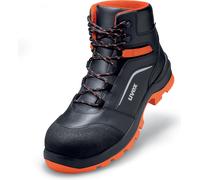 Uvex 2 Xenova® Stivali S3 95072 Nero, Rosso (95072) 52 (Weite 10)