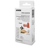 Uvex 2112131 Tappi Per Le Orecchie Com4-Fit Minibox, 15 Pai, Lime/Beige, M