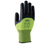UVEX Guanti glove C500 wet plus Unisex 9,Verde/Nero